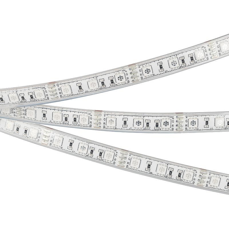 Светодиодная лента Arlight RGB 12V 10mm 7-15 W/m IP20-IP68 029599(3) цвет белый